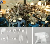 Máquina de ensamblaje automático de pulverizador de gatillo