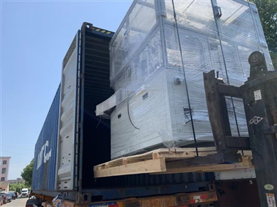 La empresa envió el equipo que pasó la aceptación a Arabia Saudita el 3 de ju...